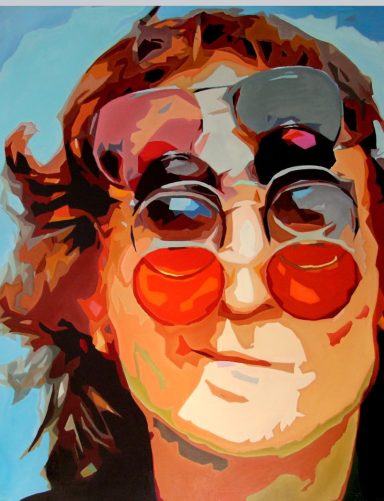 John Lennon 110 x 90 cm