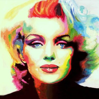 Mary Monroe 120 x 100 cm