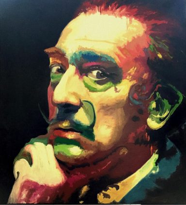 Salvador Dali 110 x 110 cm