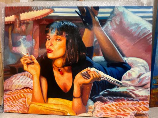 Pulp Fiction 110 x 90 cm