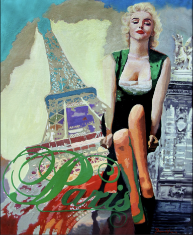 Marilyn Monroe 90 x 110 cm