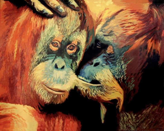 Liebe 110 x 90 cm