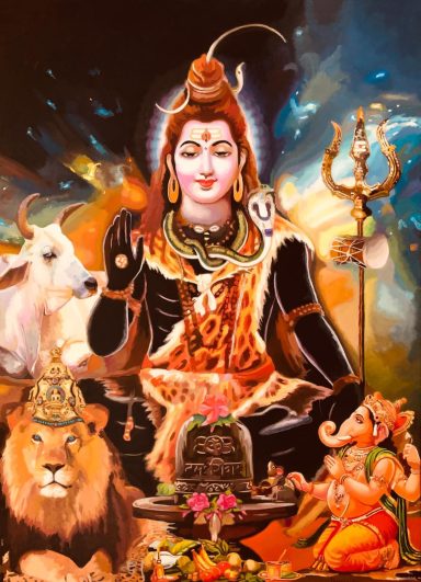Shiva 140 x 100 cm