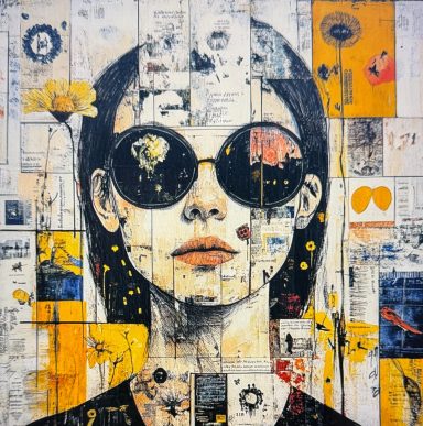 Inkognito 90 x 100 cm