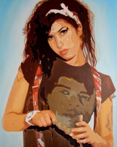 Amy Winehouse 90 x 110 cm