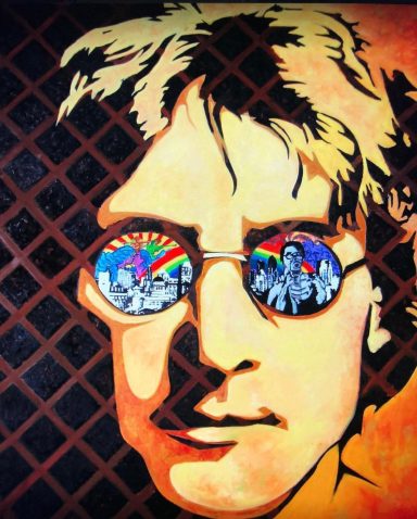 John Lennon 100 x 90 cm
