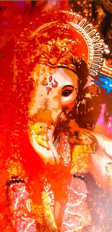 Ganesha 150 x 50 cm