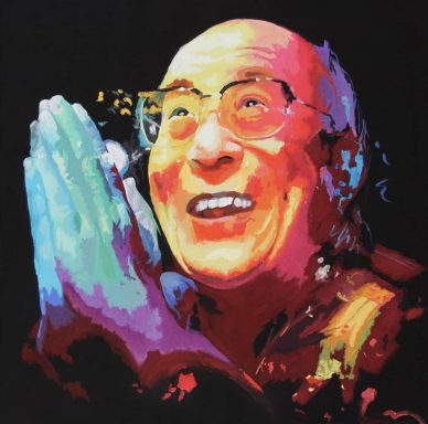 Geiler Lama 100 x 120 cm
