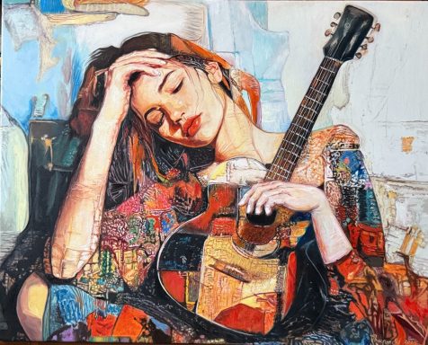 Lust for Musik 100 x 100 cm