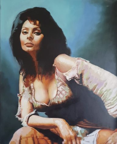 Sofia, Lauren 110 x 90 cm