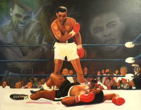 Mohammed Ali 120 x 100 cm