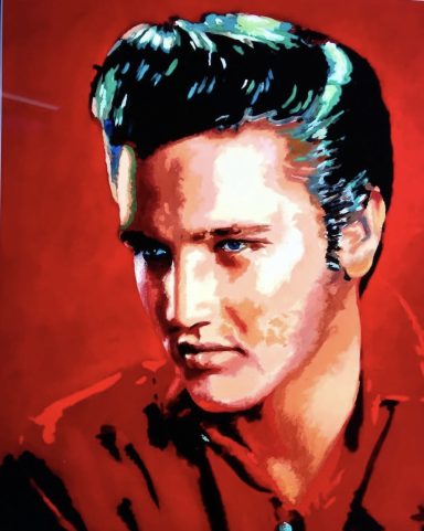 Elvis Presley 110 x 90 cm
