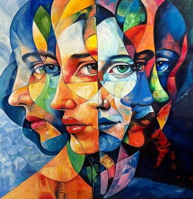 We are many 100 x 100 cm