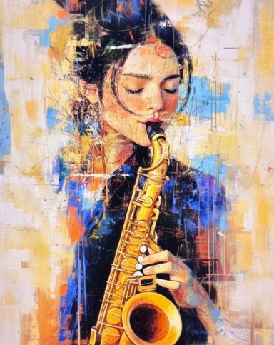 Magic of Breath !00 x 100 cm