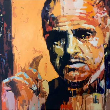 Der Pate 100 x 100cm