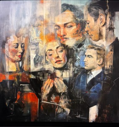 Encounters of Memory 100 x 100 cm