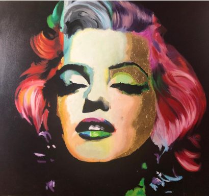 Marilyn Monroe 100 x 90 cm